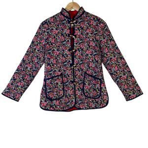 Vintage 70’s 80’s quilted Floral Women's Jacket
